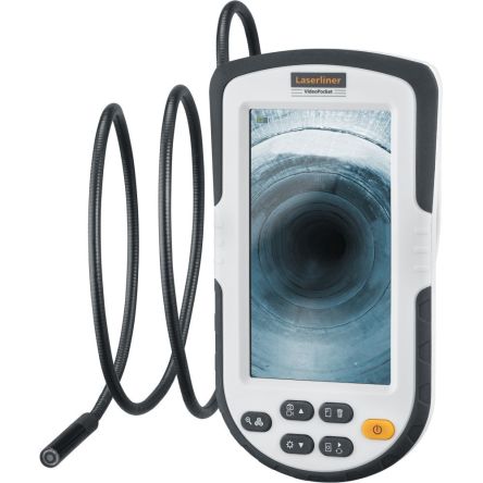 Laserliner 082.261A 8mm probe Inspection Camera, 1m Probe Length, LED Illumination [082.261A]; 251-6984
