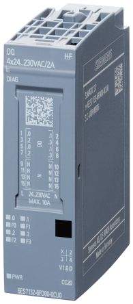 Siemens 6AG213 Series Digital Output Module for Use with ET 200SP, Digital [6AG21326FD004CU0]; 252-2875