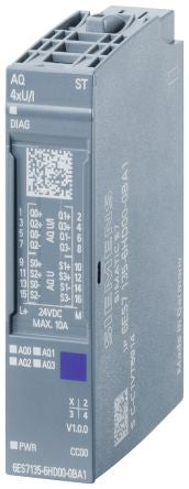 Siemens 6AG213 Series Analogue Output Module for Use with ET 200SP, Analogue [6AG21356HD004BA1]; 252-2891