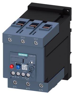 Siemens SIRIUS 3RU2 Thermal Overload Relay 1NC/1NO, 100 A F.L.C, 3 A Contact Rating, 90 kW, 3P, SIRIUS [3RU21464MB1]; 252-3385