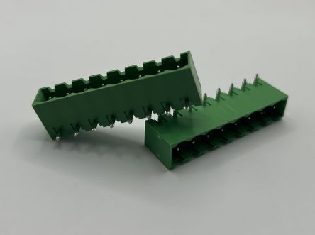 Conex-It, 5.08mm Pitch, HMSA, 8 Way, Right Angle, Pluggable Terminal Block, Header, Through Hole, Solder Termination, [HMSA-089P5V]; 252-5145