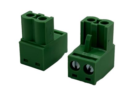 Conex-It, 5.08mm Pitch, HRFE, 2 Way, Right Angle, Pluggable Terminal Block, Plug, Cable Mount, Screw Termination, [HRFE-02005V]; 252-5148