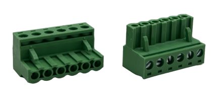 Conex-It, 5.08mm Pitch, HRFE, 8 Way, Right Angle, Pluggable Terminal Block, Plug, Cable Mount, Screw Termination, [HRFE-08005V]; 252-5153