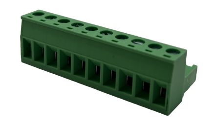 Conex-It, 5.08mm Pitch, HRFE, 10 Way, Right Angle, Pluggable Terminal Block, Plug, Cable Mount, Screw Termination, [HRFE-10005V]; 252-5154