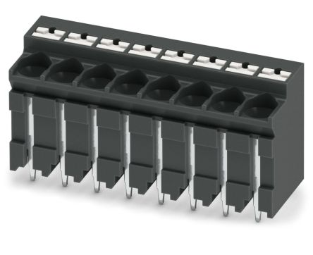 Phoenix Contact PCB Terminal Block, 8-Contact, 5mm Pitch, Through Hole Mount, 1-Row [1135340]; 252-5380