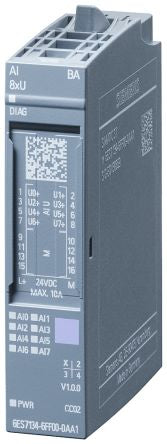 Siemens 6AG113 Series Analog Input Module for Use with ET 200SP, Analog [6AG11346FF002AA1]; 252-8387