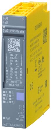 Siemens 6AG113 Series Analog Input Module for Use with ET 200SP, Analog [6AG11346JF002CA1]; 252-8395