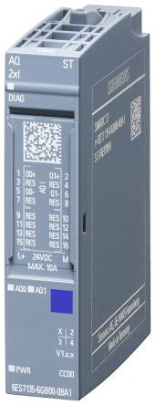 Siemens 6AG113 Series Analogue Output Module for Use with ET 200SP, Analogue [6AG11356GB007BA1]; 252-8397