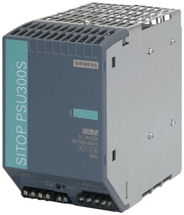 Siemens Power Supply for Use with SIPLUS, AC, DC [6AG14362BA107AA0]; 253-7355