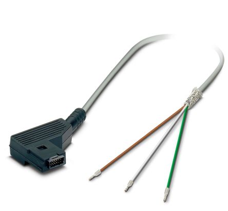 Phoenix Contact UPS Cable, for use with Communication Terminal, Data cable Series [2320450]; 253-7592
