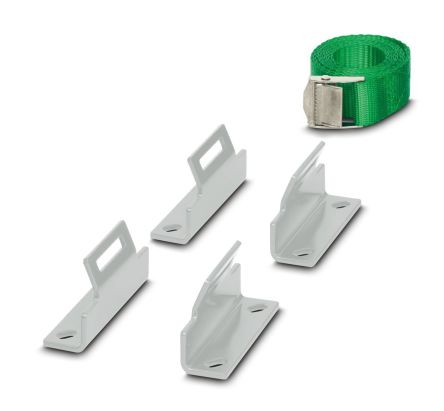 Phoenix Contact Mounting Kit, for use with Rechargeable Battery Modules [2320788]; 253-7594