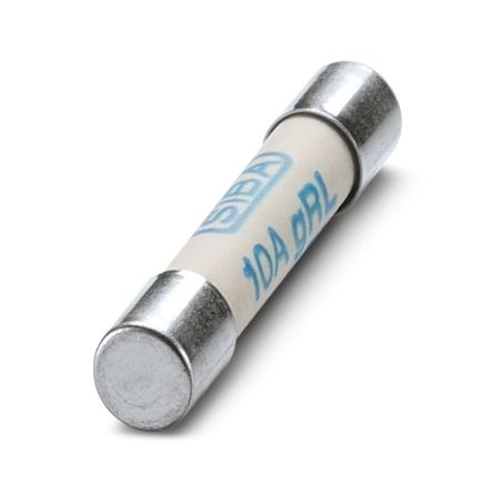 Phoenix Contact 10A Ceramic Cartridge Fuse, 6.2 x 32mm [2908358]; 253-7599