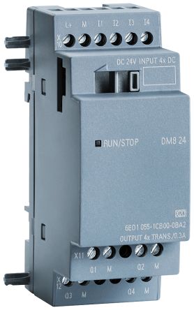 Siemens SIPLUS LOGO Series Logic Module for Use with SIPLUS LOGO, Digital Output, 4-Input, Digital Input [6AG10551CB007BA2]; 254-0419