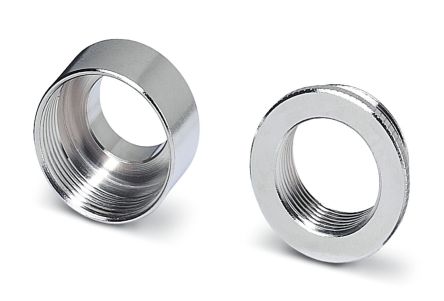 Phoenix Contact Cable Gland Adaptor, M25 Exterior Thread, M32 Interior Thread, Nickel Plated Brass [1647679]; 254-4709