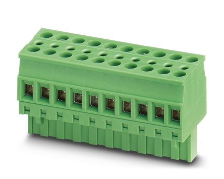 Phoenix Contact, 5.08mm Pitch, 6 Way, Pluggable Terminal Block, Plug, 1719011 [1719011]; 254-4728