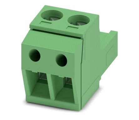 Phoenix Contact, 5.08mm Pitch, 2 Way, Pluggable Terminal Block, Plug, Screw Mount, 1769010 [1769010]; 254-4733