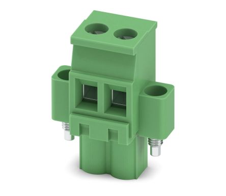 Phoenix Contact, 5.08mm Pitch, 2 Way, Pluggable Terminal Block, Plug, Screw Mount, 1834903 [1834903]; 254-4741