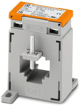Phoenix Contact PACT Series DIN Rail Mounted Current Transformer, 100A Input, 100A, 5 A Output, 28mm Bore [2277064]; 254-4762