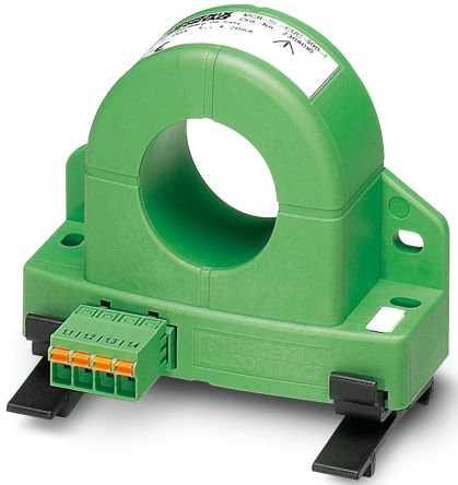 Phoenix Contact DIN Rail Mounted Current Transducer, 0 - 500A, 500 A Output, M32 Bore, 24 V [2308085]; 254-4779