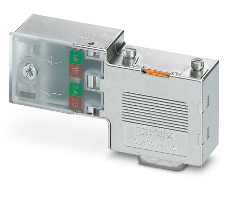 Phoenix Contact 9 Way Right Angle D-sub Connector Plug [2313698]; 254-4781