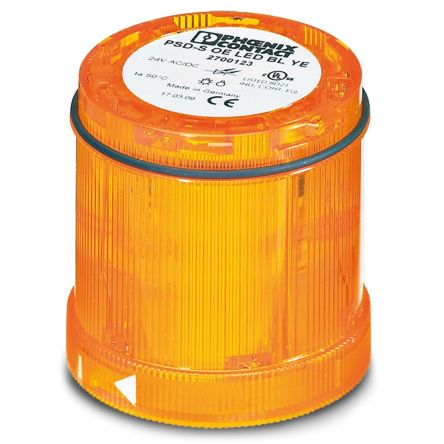 Phoenix Contact Yellow Blinking Effect LED Bulb, 24 V, LED Bulb, 30 mA [2700123]; 254-4787