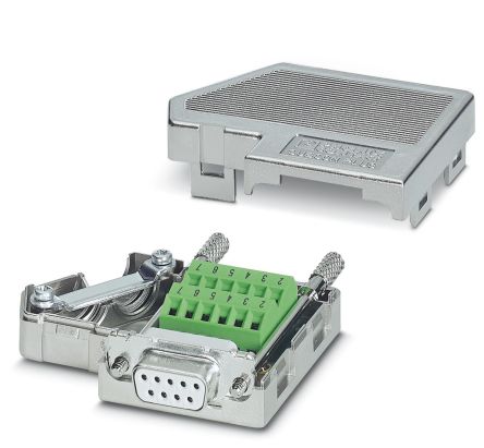 Phoenix Contact 9 Way Screw Mount D-sub Connector Socket [2744089]; 254-4800