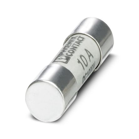 Phoenix Contact 10A Cartridge Fuse, 10 x 38mm [3061334]; 254-4865