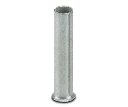 Phoenix Contact Ferrule, 10mm Pin Length, 1.7mm Pin Diameter, Silver [3200276]; 254-4868