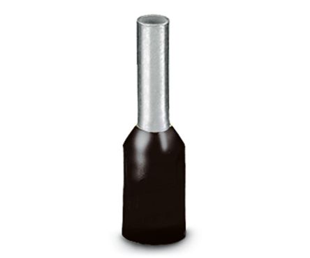 Phoenix Contact Ferrule, 14mm Pin Length, 1.7mm Pin Diameter, Black [3200917]; 254-4871
