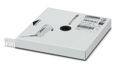 Phoenix Contact Ferrule, 14mm Pin Length, 1.3mm Pin Diameter, White [3201576]; 254-4874