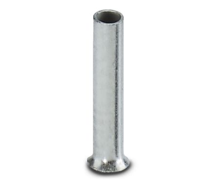 Phoenix Contact Ferrule, 8mm Pin Length, 1.2mm Pin Diameter, Silver [3202504]; 254-4880