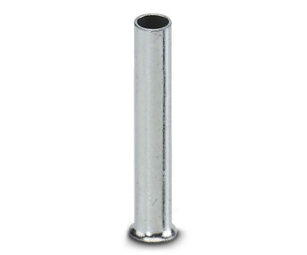 Phoenix Contact Ferrule, 12mm Pin Length, 1.7mm Pin Diameter, Silver [3202588]; 254-4881