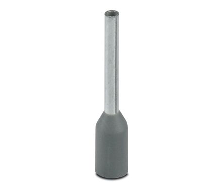 Phoenix Contact Ferrule, 12.5mm Pin Length, 0.8mm Pin Diameter, Grey [3203011]; 254-4885