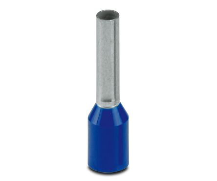 Phoenix Contact Ferrule, 10mm Pin Length, 2.3mm Pin Diameter, Blue [3203147]; 254-4886