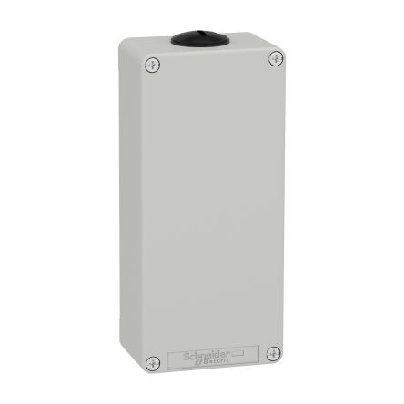 Schneider Electric Grey Metal General Purpose Enclosure, IP65, IK07, Grey Lid, 175 x 80 x 51.5mm [XAPD31]; 254-6404