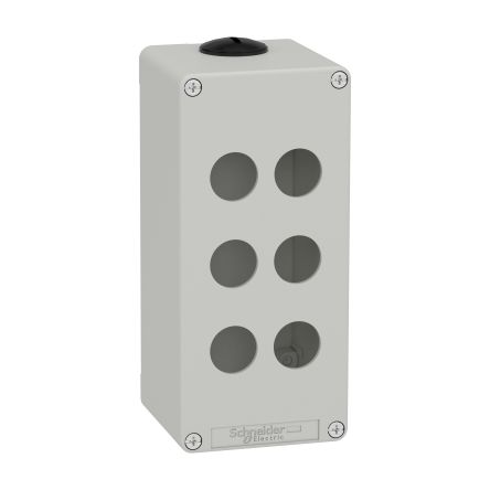 Schneider Electric Grey Metal General Purpose Enclosure, IP65, IK07, Grey Lid, 175 x 80 x 77mm [XAPD3506]; 254-6412