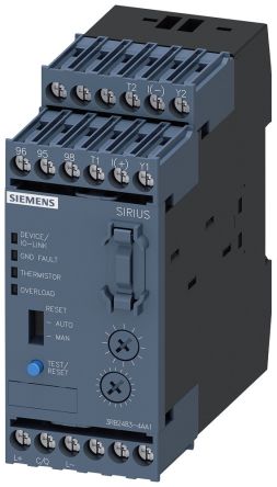 Siemens Electronic Overload Relay 1NO, 0.3 → 630 A F.L.C, 630 A Contact Rating, 24 → 220 V, 3P [3RB24834AA1]; 255-0829