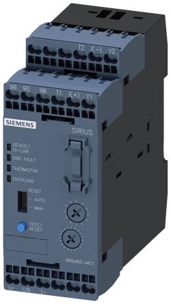 Siemens Electronic Overload Relay 1NO, 630 A Contact Rating, 24 → 230 V, 3P [3RB24834AC1]; 255-0830