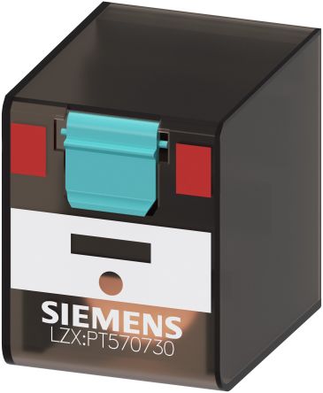 Siemens Plug In Power Relay, 230V ac Coil, 2A Switching Current, 4PDT [LZX:PT580730]; 255-0899