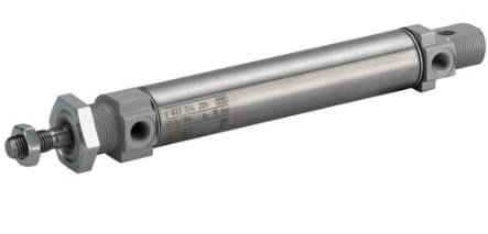 EMERSON ? AVENTICS Pneumatic Piston Rod Cylinder - 12mm Bore, 100mm Stroke, MNI Series, Double Acting [0822331205]; 255-3573