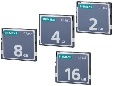 Siemens 6ES Series Memory Card for Use with SIMATIC HMI Devices and IPCs [6ES76482BF100XF0]; 255-3682