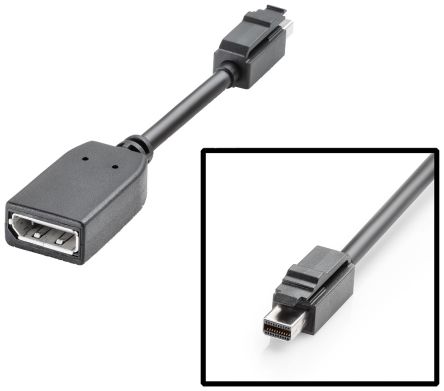 Siemens Female DisplayPort to Male Mini DisplayPort Display Port Adapter [6ES76483AJ000XA0]; 255-3689