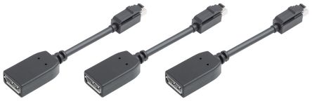 Siemens Female DisplayPort to Male Mini DisplayPort Display Port Adapter [6ES76483AJ001XA0]; 255-3690