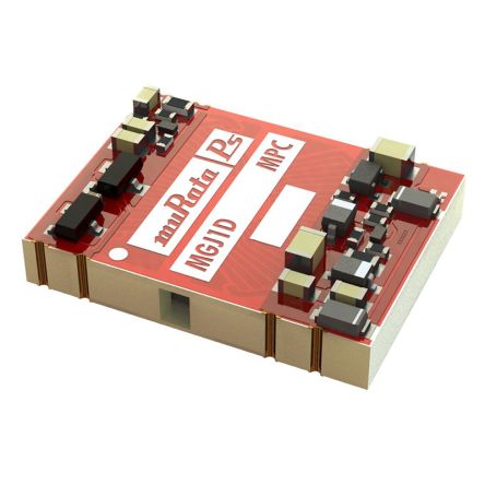 Murata Power Solutions MGJ1 DC-DC Converter, 15V dc/, 10.8 → 13.2 V dc Input, 1W, Surface Mount, +105°C Max Temp [MGJ1D121503MPC-R7]; 255-9356