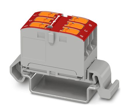Phoenix Contact Distribution Block, 6 Way [1019528]; 255-9371