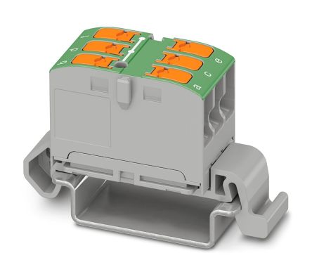 Phoenix Contact Distribution Block, 6 Way [1019529]; 255-9372