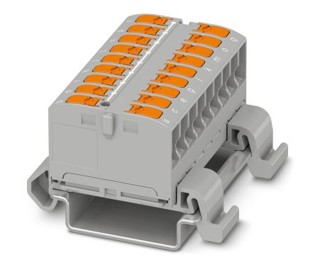 Phoenix Contact Distribution Block, 18 Way [1019537]; 255-9381