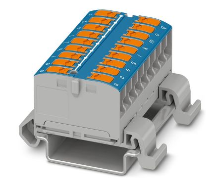 Phoenix Contact Distribution Block, 18 Way [1019538]; 255-9382