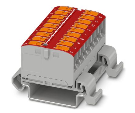 Phoenix Contact Distribution Block, 18 Way [1019539]; 255-9383