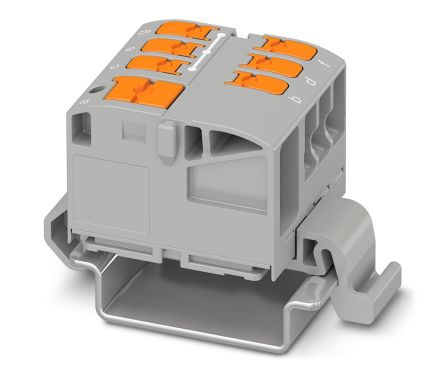 Phoenix Contact Distribution Block, 7 Way [1019542]; 255-9386